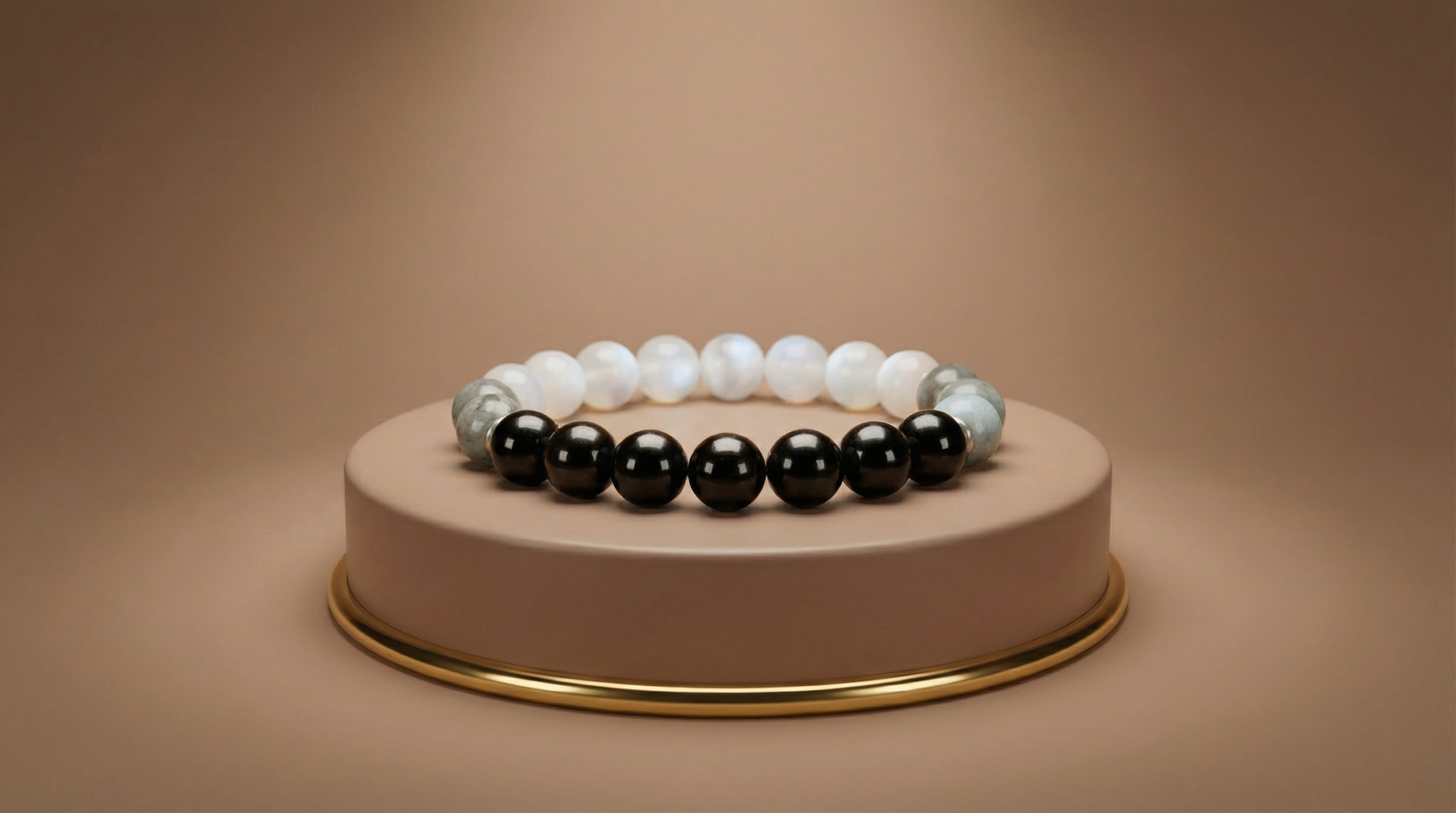 Protection <br/>Guards aura, blocks negativity, enhances strength; powerfully built using protective natural stone