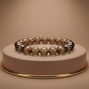 Smoky Quartz<br/>Releases stress, grounds energy, clears negativity; deeply stabilizing natural stone masterpiece.