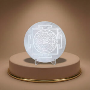 <span style="color: #353535;">Selenite Crystal Charging Plate </span><br/>| 3 Inch | Selenite Plate for Crystal Cleansing, Meditation, Chakra Balancing