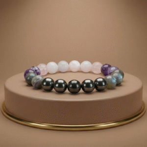 <span style="color: #353535;">Empathy Protection</span><br/>Supports emotional strength, shields negative energy, and enhances compassion; crafted from genuine natural stone.