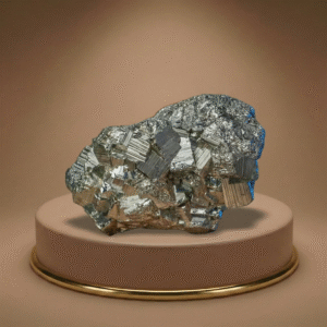 <span style="color: #353535;">Pyrite Raw Stone</span><br/> Enhances confidence, attracts wealth and protection, and shields against negative energy; crafted from genuine natural Pyrite.