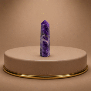 <span style="color:#353535;">Amethyst Tower... 4+ Inches...</span><br/> designed to promote protection, clarity, healing, and positive energy. Perfect for meditation, chakra balancing, and décor.